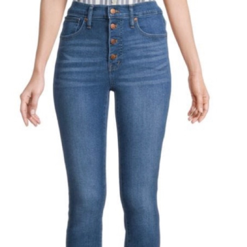 Madewell cropped jeans